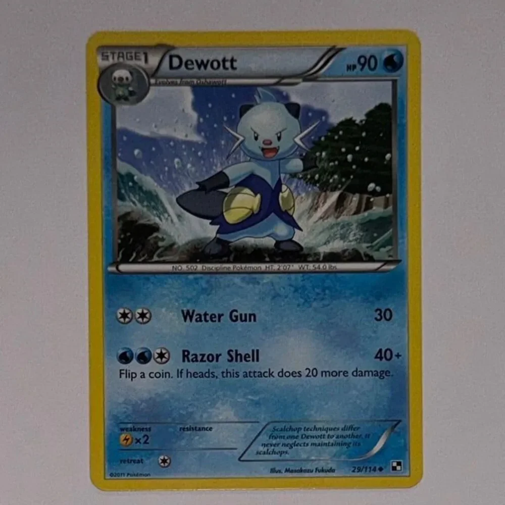 Pokemon | Toys | Pokemon Card Dewott 2914 Pokemon Black White | Poshmark Pokemon | Toys | Pokemon Card Dewott 2914 Pokemon Black White | Poshmark